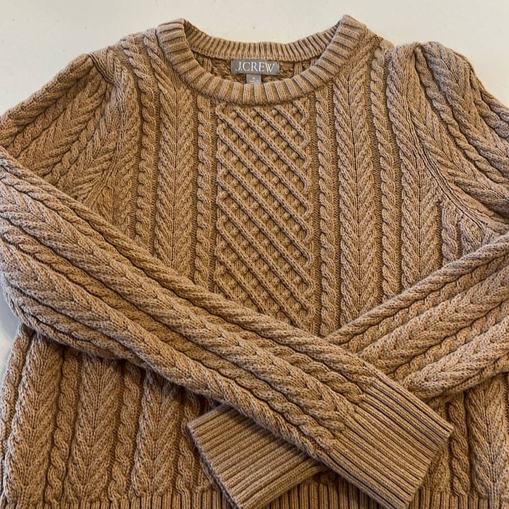 J Crew Cropped Sweater